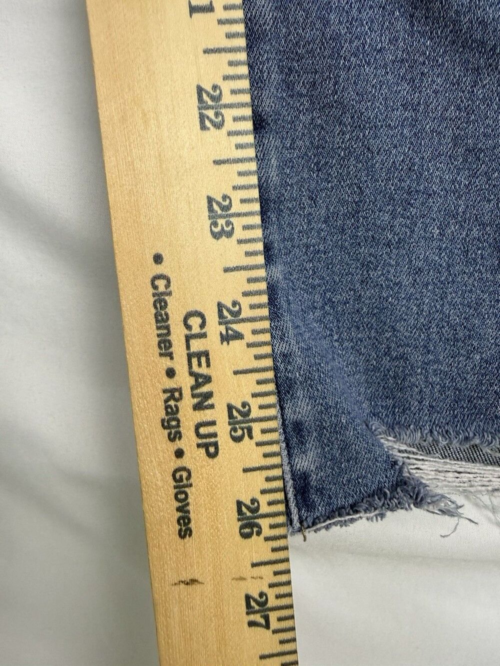 Hidden‎ High Waisted Straight Jean Raw Hem Stretch Women’s 31 - Picture 4 of 8